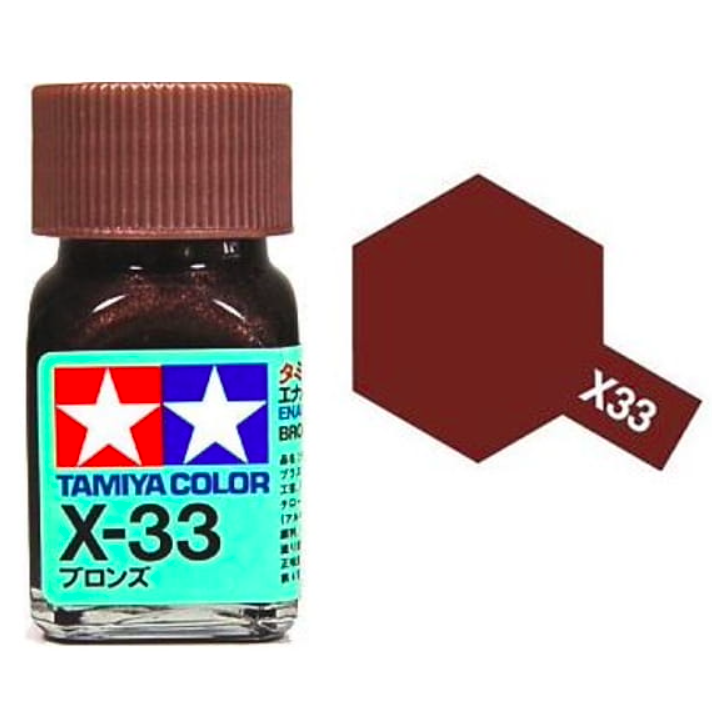 Tamiya 80033 Enamel X-33 Bronze Gloss 10ml