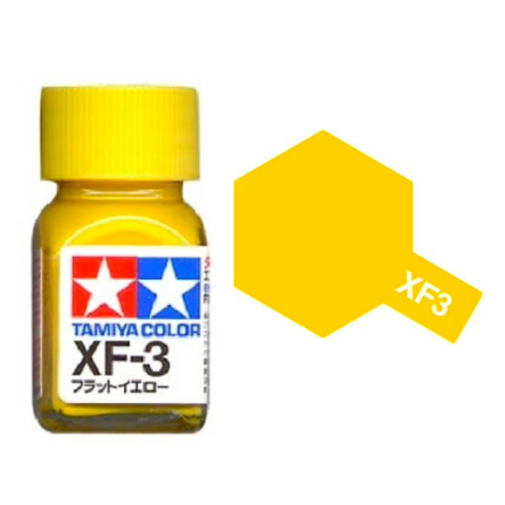 Tamiya 80303 Enamel XF-3 Flat Yellow Matt 10ml