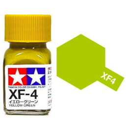 Tamiya 80304 Enamel XF-4 Yellow Green Matt 10ml