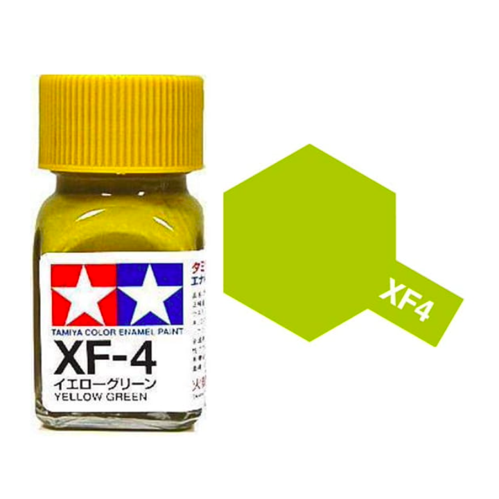 Tamiya 80304 Enamel XF-4 Yellow Green Matt 10ml