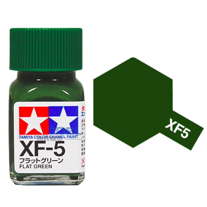 Tamiya 80305 Enamel XF-5 Flat Green Matt 10ml