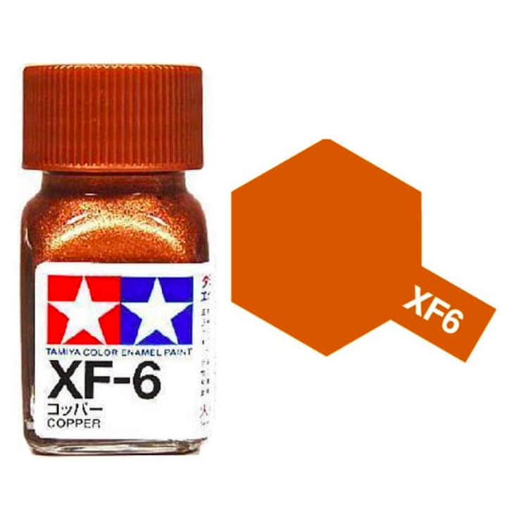 Tamiya 80306 Enamel XF-6 Copper Matt 10ml