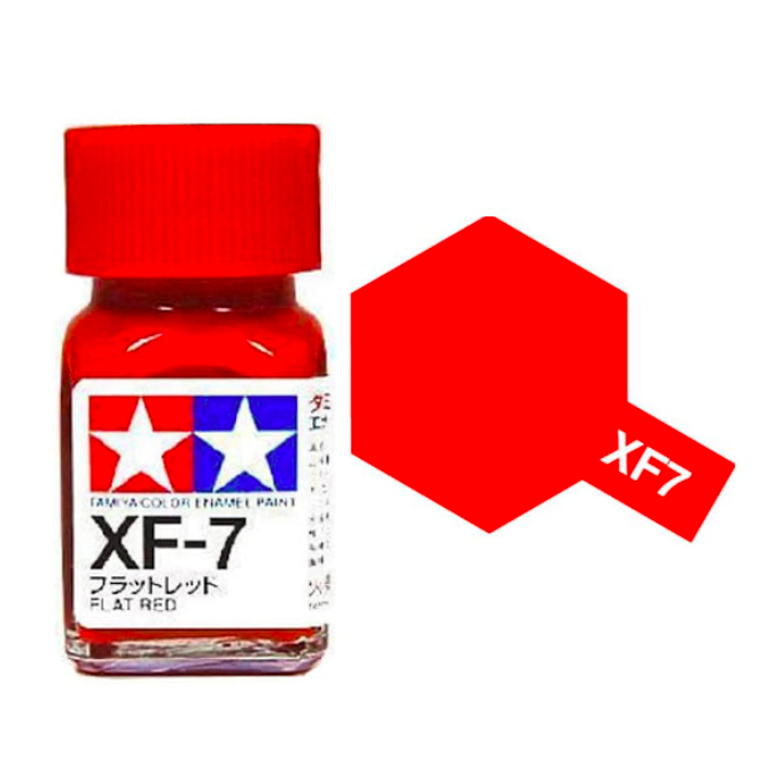 Tamiya 80307 Enamel XF-7 Flat Red Matt 10ml