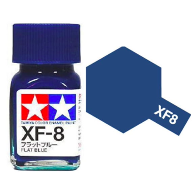 Tamiya 80308 Enamel XF-8 Flat Blue Matt 10ml