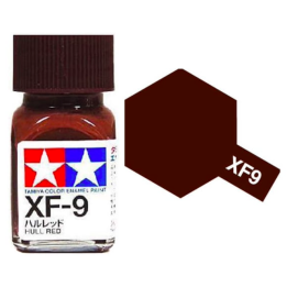 Tamiya 80309 Enamel XF-9 Hull Red Matt 10ml
