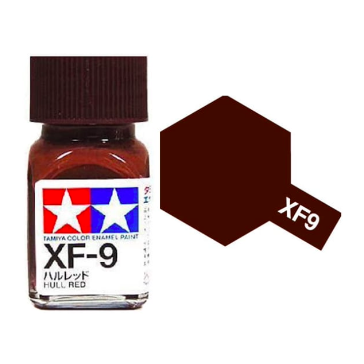 Tamiya 80309 Enamel XF-9 Hull Red Matt 10ml