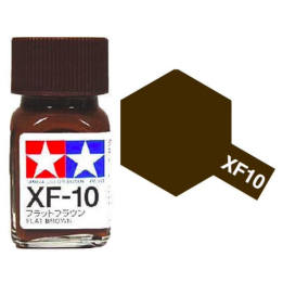 Tamiya 80310 Enamel XF-10 Flat Brown Matt 10ml