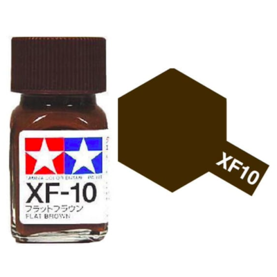 Tamiya 80310 Enamel XF-10 Flat Brown Matt 10ml
