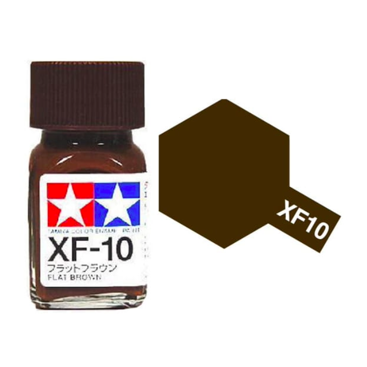 Tamiya 80310 Enamel XF-10 Flat Brown Matt 10ml