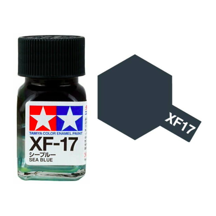 Tamiya 80317 Enamel XF-17 Sea Blue Matt 10ml