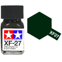 Tamiya 80327 Enamel XF-27 Black Green Matt 10ml