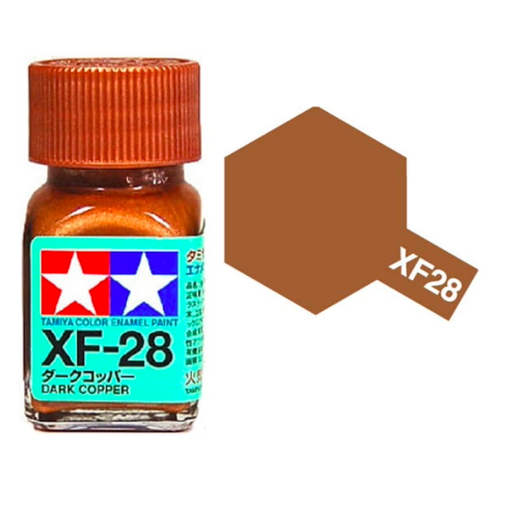 Tamiya 80328 Enamel XF-28 Dark Copper Matt 10ml