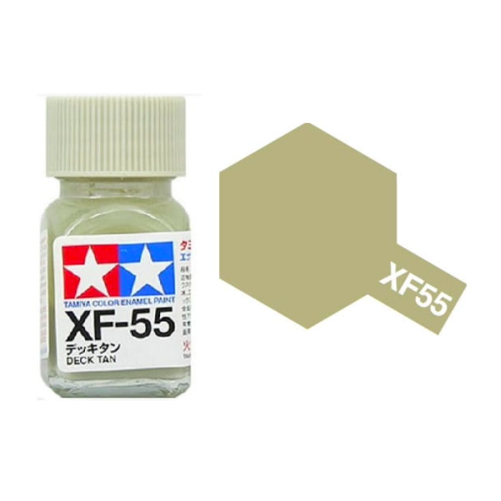 Tamiya 80355 Enamel XF-55 Deck Tan Matt 10ml