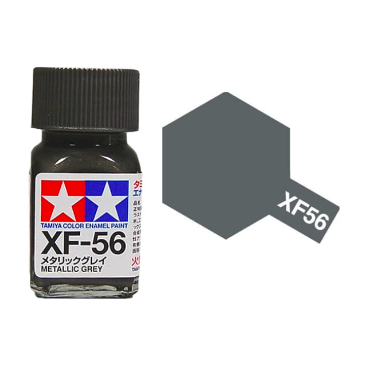 Tamiya 80356 Enamel XF-56 Metallic Grey Matt 10ml