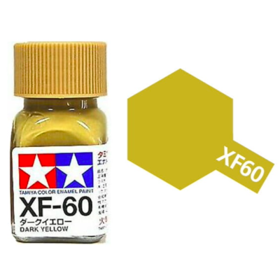 Tamiya 80360 Enamel XF-60 Dark Yellow Matt 10ml
