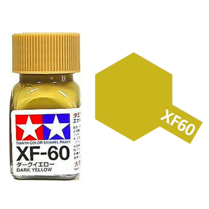 Tamiya 80360 Enamel XF-60 Dark Yellow Matt 10ml