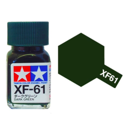 Tamiya 80361 Enamel XF-61 Dark Green Matt 10ml