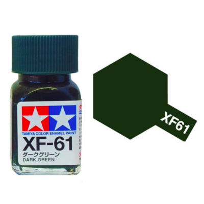 Tamiya 80361 Enamel XF-61 Dark Green Matt 10ml