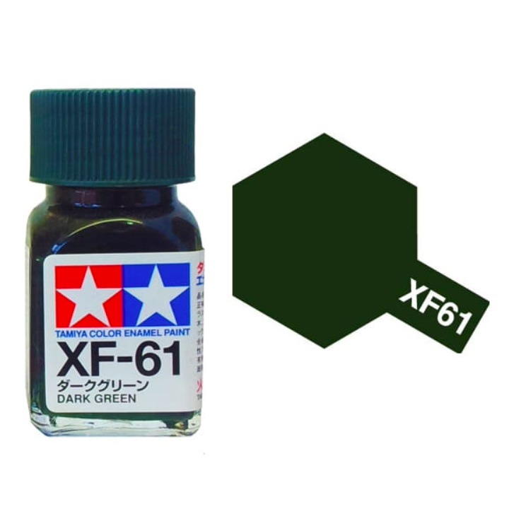 Tamiya 80361 Enamel XF-61 Dark Green Matt 10ml