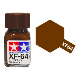 Tamiya 80364 Enamel XF-64 Red Brown Matt 10ml