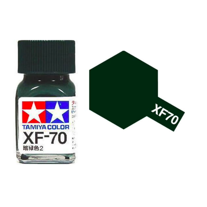 Tamiya 80370 Enamel XF-70 Dark Green 2 (IJN) Matt 10ml