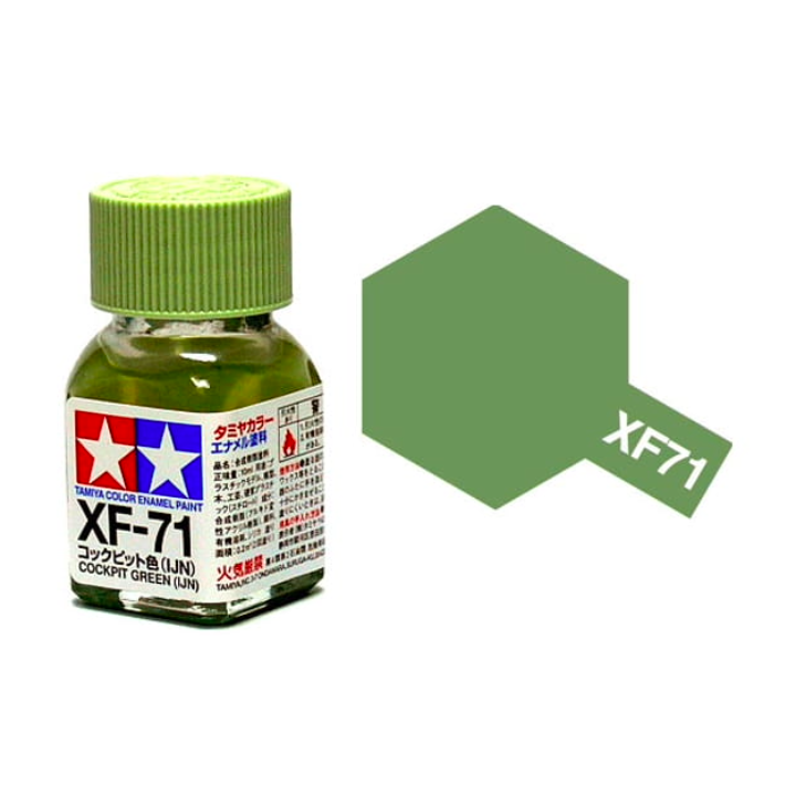 Tamiya 80371 Enamel XF-71 Cockpit Green (IJN) Matt 10ml
