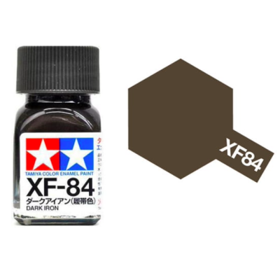 Tamiya 80384 Enamel XF-84 Dark Iron Matt 10ml