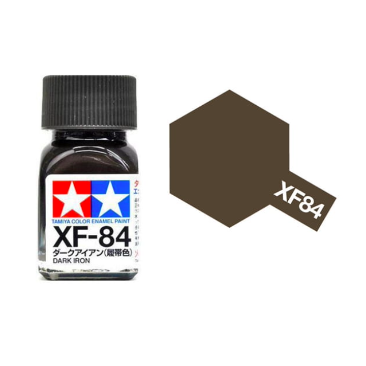 Tamiya 80384 Enamel XF-84 Dark Iron Matt 10ml