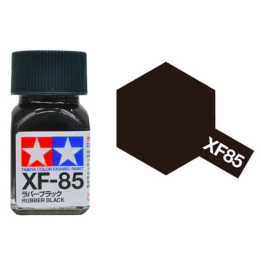 Tamiya 80385 Enamel XF-85 Rubber Black Matt 10ml