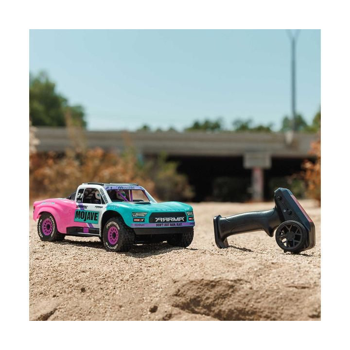 Arrma Mojave Grom 223S BLX 1:18 4WD Smart RTR modrá