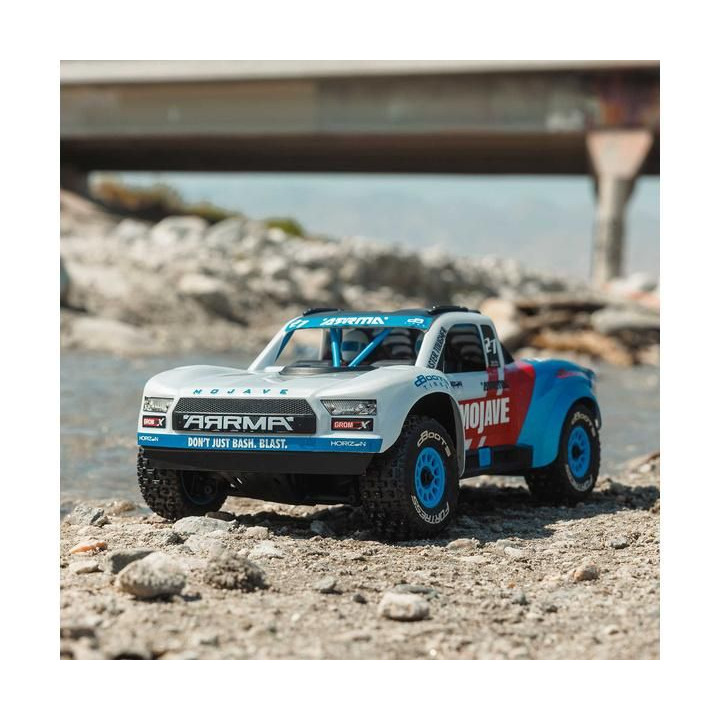 Arrma Mojave Grom 223S BLX 1:18 4WD Smart RTR modrá