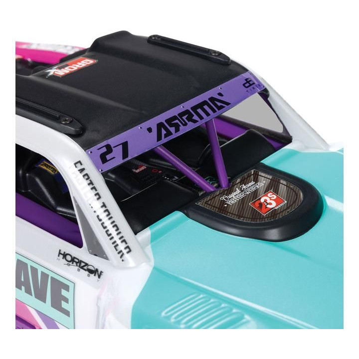 Arrma Mojave Grom 223S BLX 1:18 4WD Smart RTR modrá