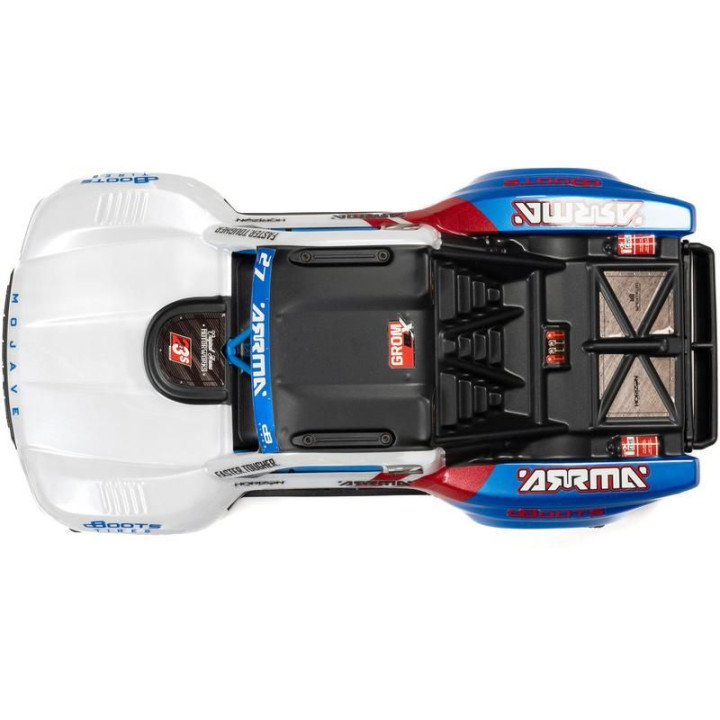 Arrma Mojave Grom 223S BLX 1:18 4WD Smart RTR modrá