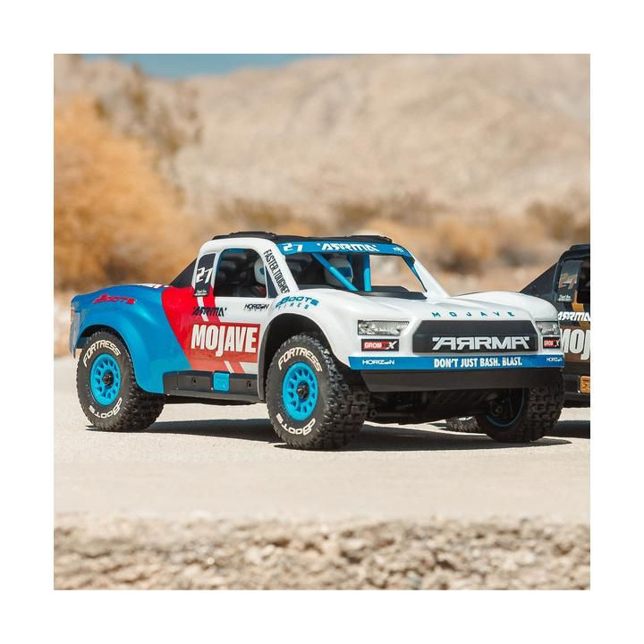 Arrma Mojave Grom 223S BLX 1:18 4WD Smart RTR bílá