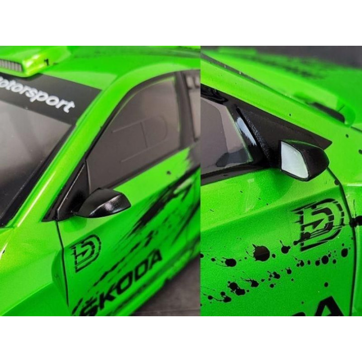 Zpětná zrcátka pro ŠKODA Fabia RS Rally2 1/10