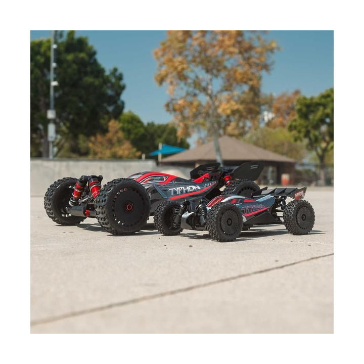 Arrma Typhon Grom 223S BLX 1:18 4WD RTR Basic stříbrná