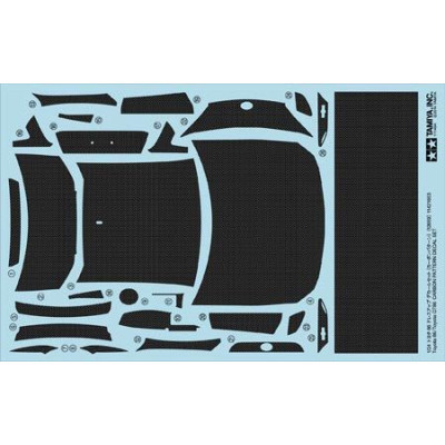 Tamiya 1/24 SCALE Toyota 86/Toyota GT86 CARBON PATTERN DECAL SET