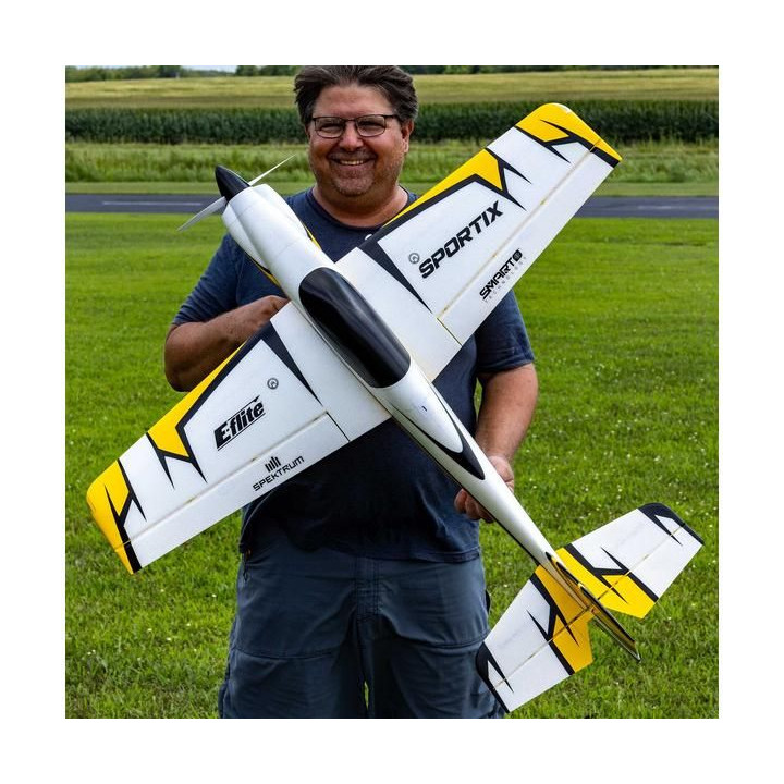 E-flite Sportix 1.1m AS3X+ SAFE Select BNF Basic