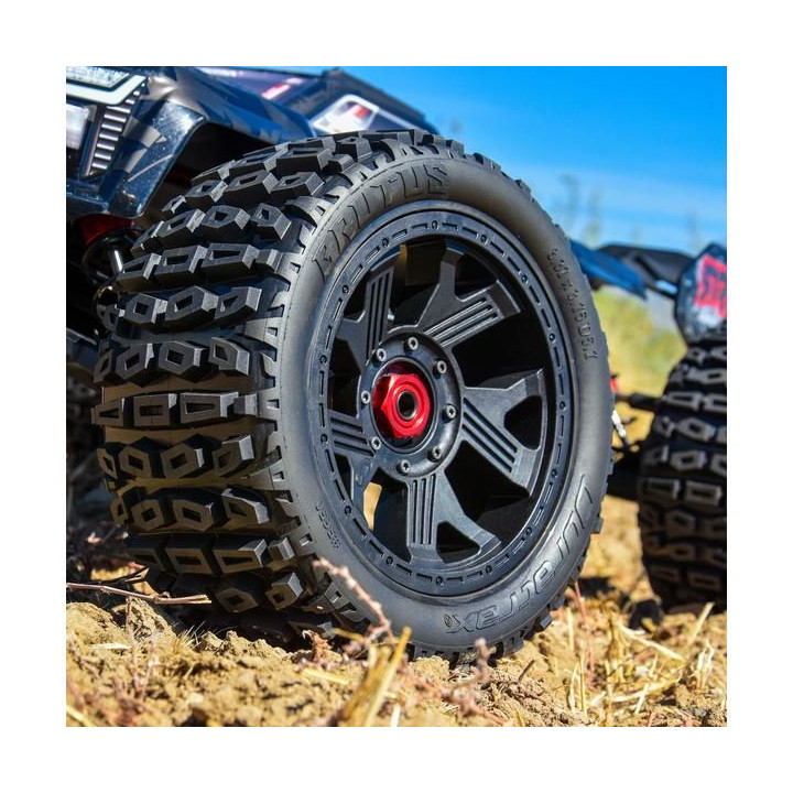 Duratrax kolo 5.7" 1:6 Brutus Monster Truck, disk Ripper černý H24mm (2)