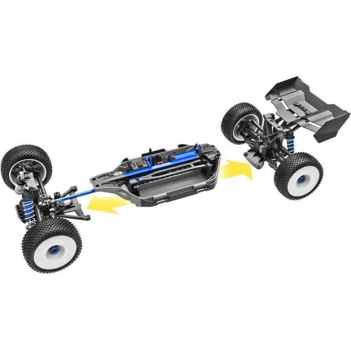 Traxxas Jato 1:8 4WD VXL-4S RTR modré