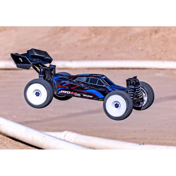 Traxxas Jato 1:8 4WD VXL-4S RTR oranžové