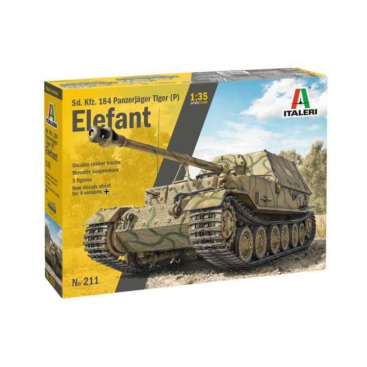 Model Kit military 0211 - Sd.Kfz.184 PanzerJaeger Elefant (1:35)