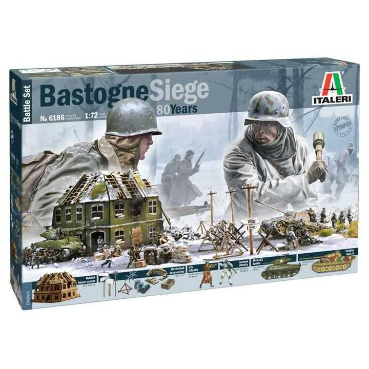 Model Kit diorama 6186 - Bastogne Siege 80 Years (1:72)