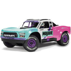 RC model auta Arrma Mojave Grom v měřítku 1:16, s náhonem 4WD, výkonným střídavým motorem a rychlostí až 56 km/h. Precizně zkonstruovaný malý zábavný model pouštního Off-roadu. Továrně instalované upgrady, stabilizace DSC. Včetně baterie 2S LiPo a...