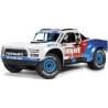 RC model auta Arrma Mojave Grom v měřítku 1:16, s náhonem 4WD, výkonným střídavým motorem a rychlostí až 56 km/h. Precizně zkonstruovaný malý zábavný model pouštního Off-roadu. Továrně instalované upgrady, stabilizace DSC. Včetně baterie 2S LiPo a USB nabíječe.