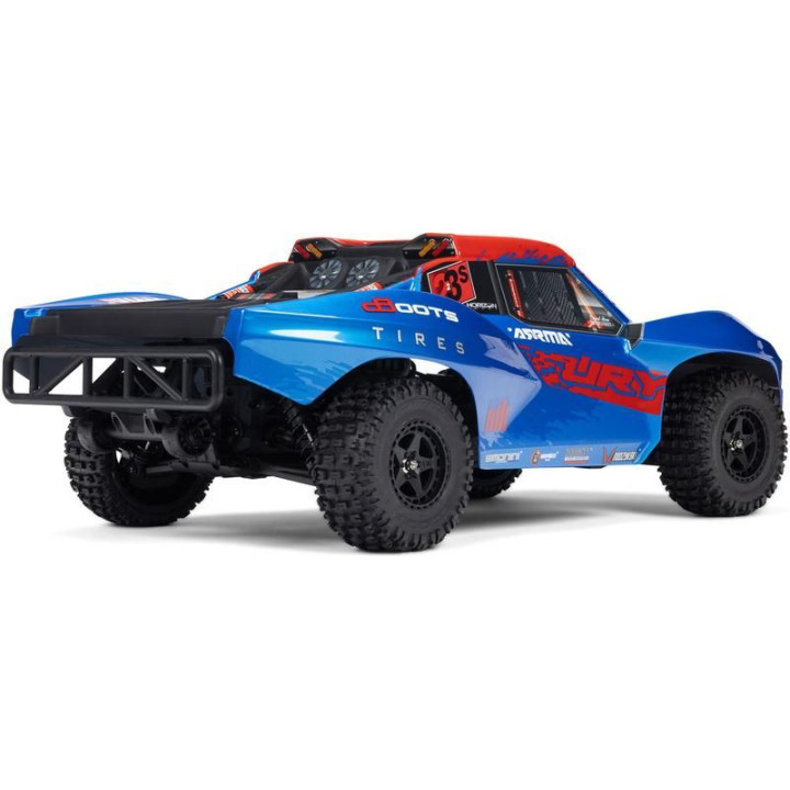 Arrma Fury 223S BLX 2WD 1:10 RTR DSC modrá
