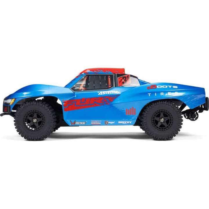 Arrma Fury 223S BLX 2WD 1:10 RTR DSC modrá