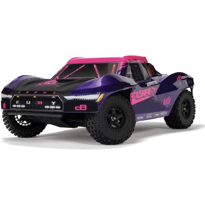 Arrma Fury 223S BLX 2WD 1:10 RTR DSC modrá