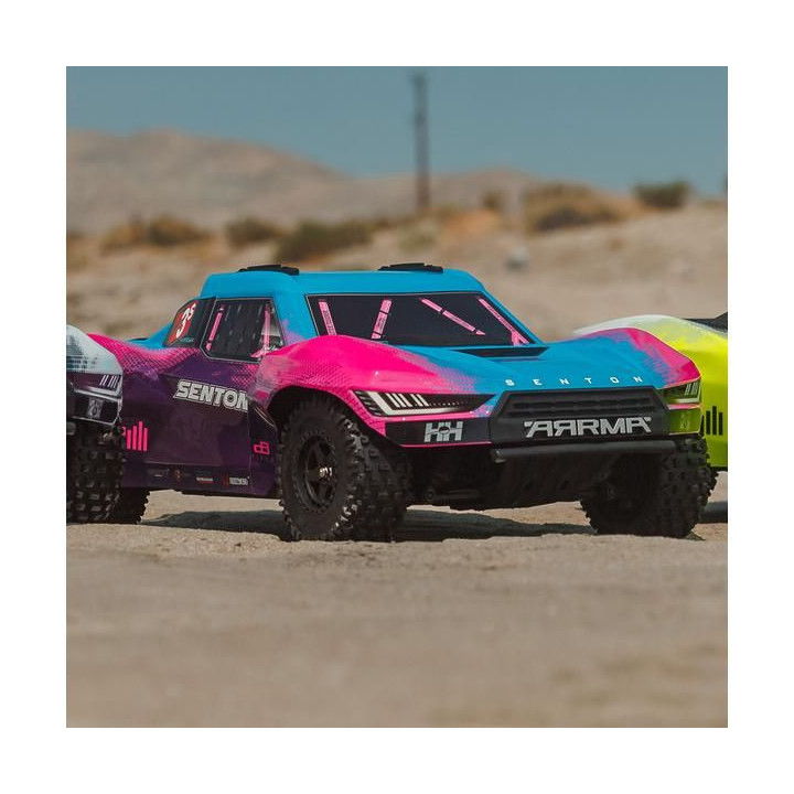 Arrma Senton 223S BLX 4WD 1:10 RTR DSC červená