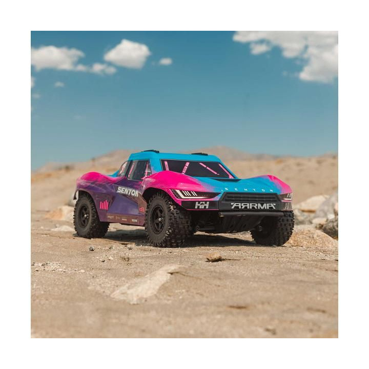 Arrma Senton 223S BLX 4WD 1:10 RTR DSC modrá